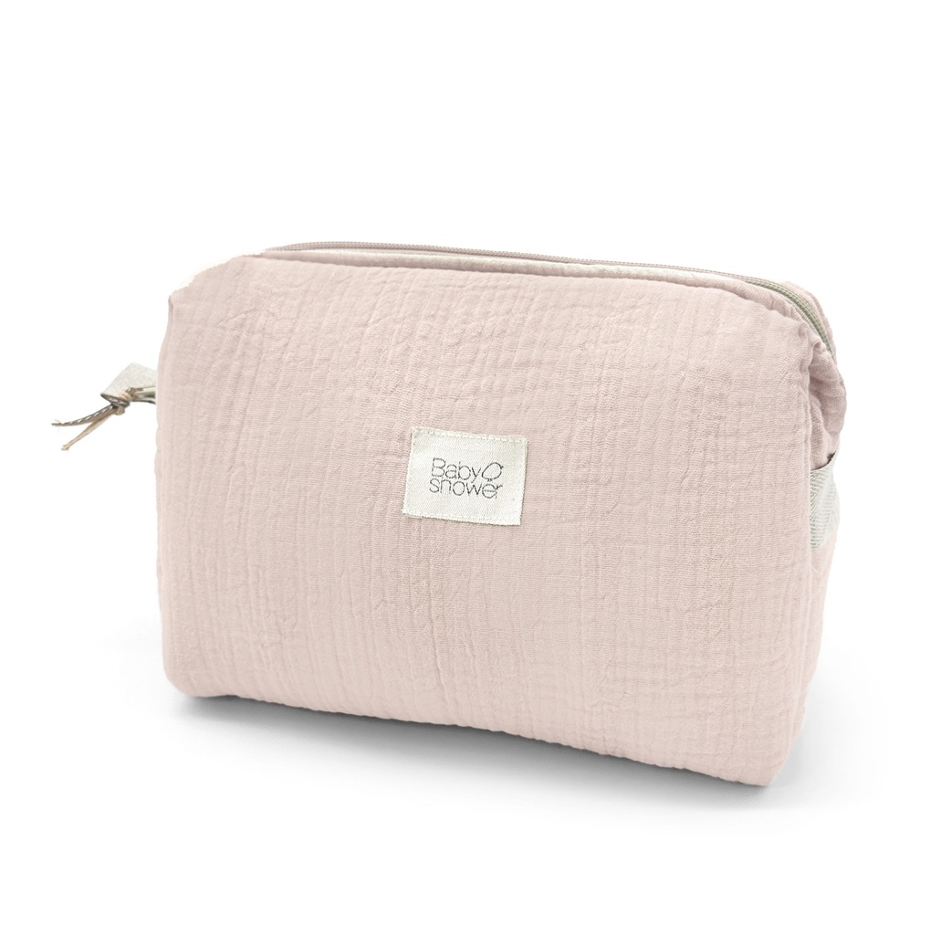 NUDE POWDER TOILETRIES CASE