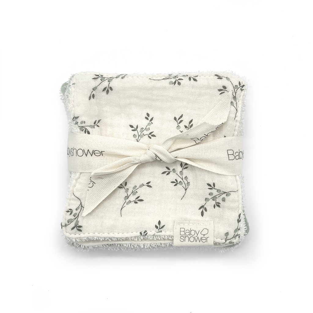 SET 6 BEAUTY PADS OLIVE BLOOM