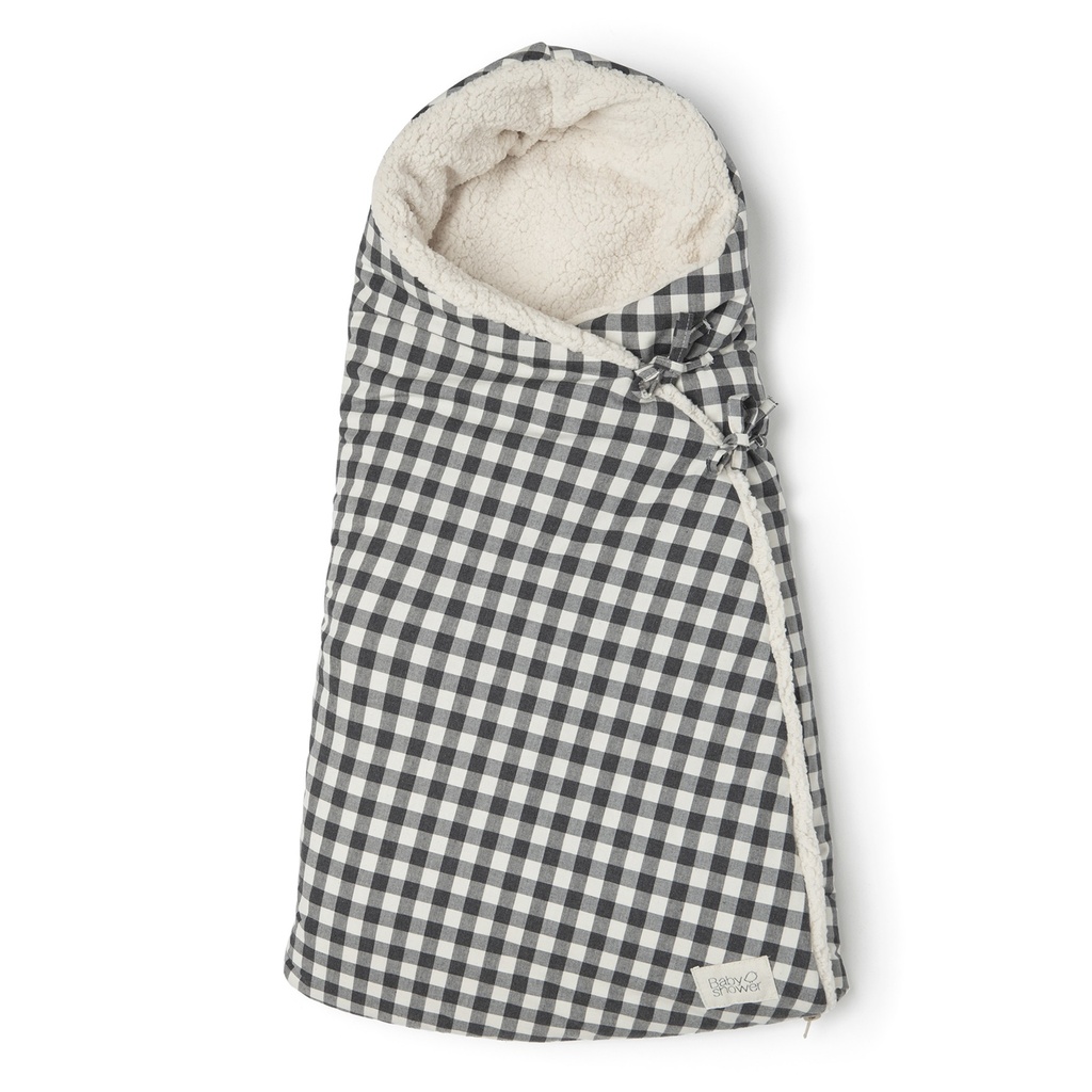 SACO CAPAZO POLAR VICHY DAMIER