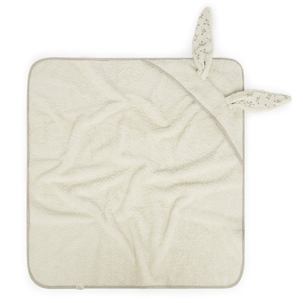 BUNNY BATH CAPE OLIVE BLOOM