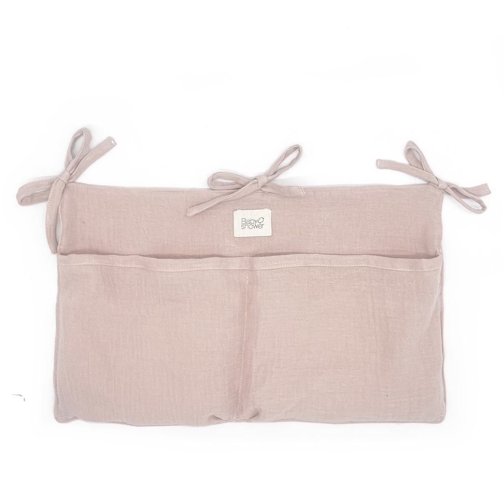 TINKER CRIB ORGANISER NUDE POWDER