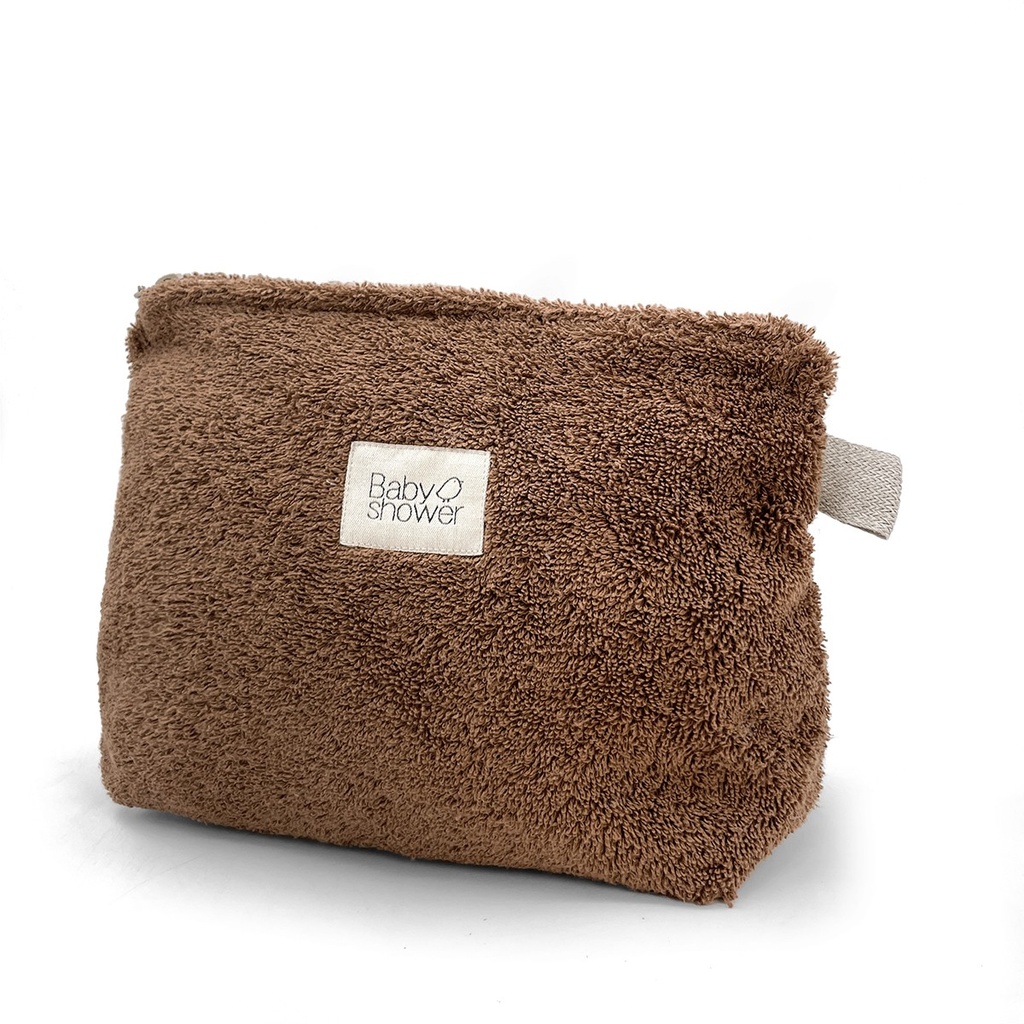 SUPER POCHETTE TERRY TOFFEE