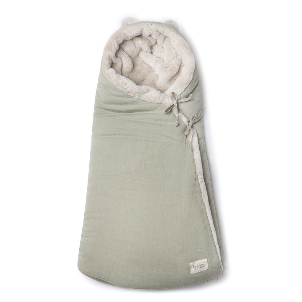 SACO CAPAZO TEDDY DUNE POWDER