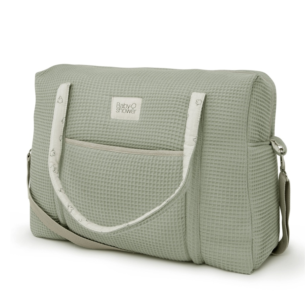 CAMILA MATERNITY BAG WAFFLE DUNE