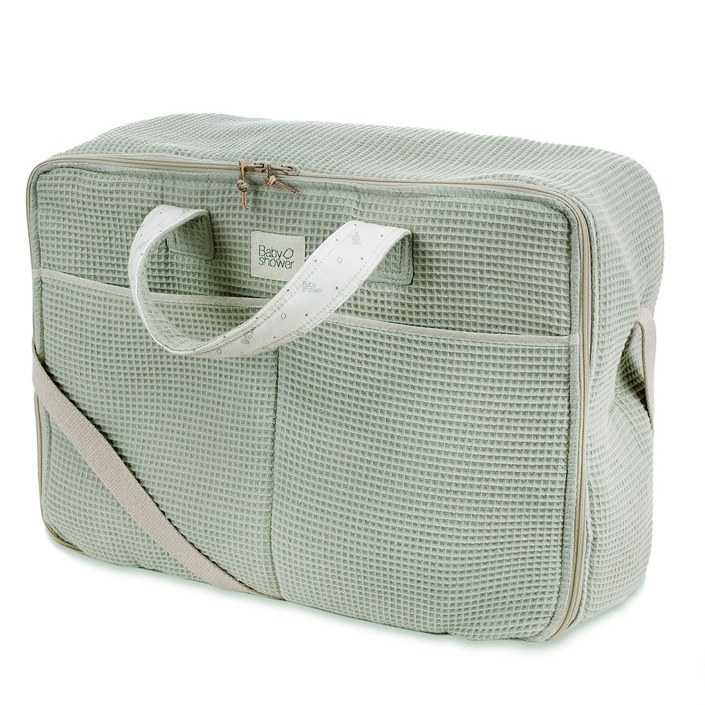 JULIET TRAVEL BAG WAFFLE DUNE