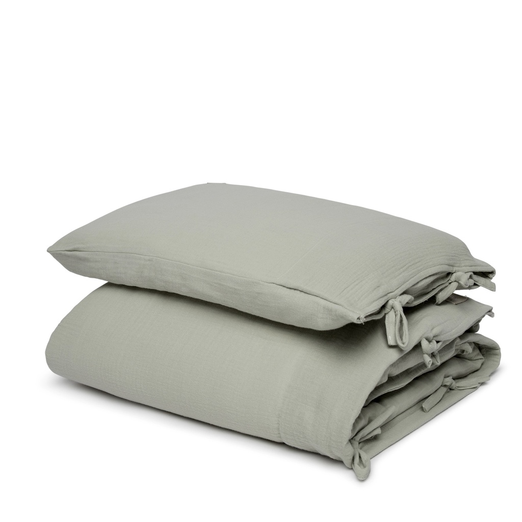 ENSEMBLE COUETTE LIT BÉBÉ DUNE POWDER