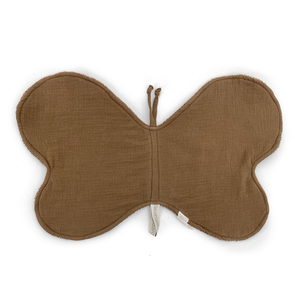 BUTTERFLY SHOLDER TOWEL TOFFEE