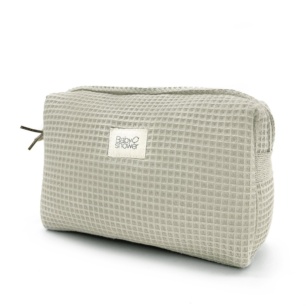 CAMILA TOILETRIES CASE WAFFLE DUNE