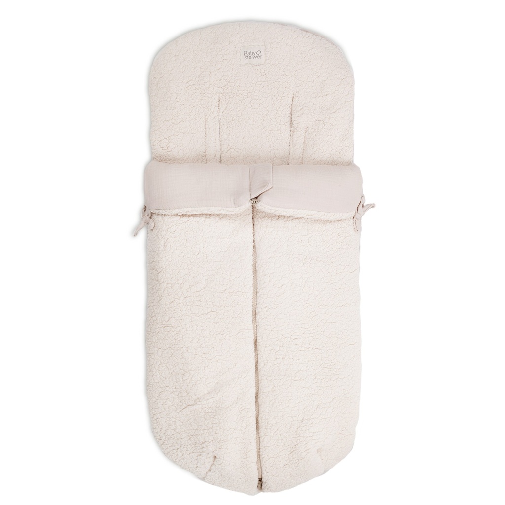 FLEECE STROLLER FOOTMUFF MOUTON