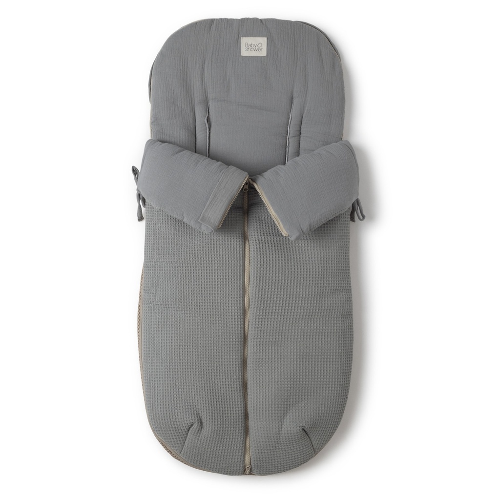 FUNDA SILLITA PASEO WAFFLE GREY