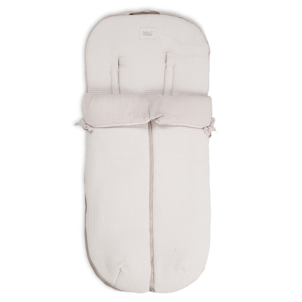 STROLLER FOOTMUFF WAFFLE CLOUD