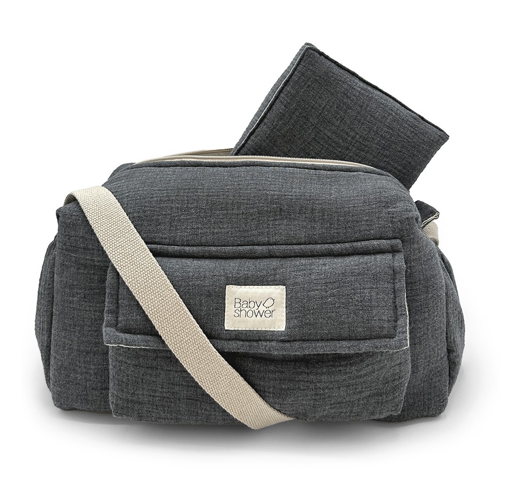 BOLSA CARRITO CAMILA STROLLER STORMY GREY