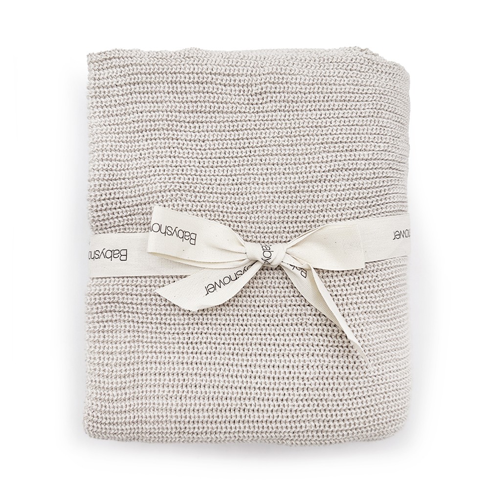 CANALE TRICOT BLANKET BEIGE