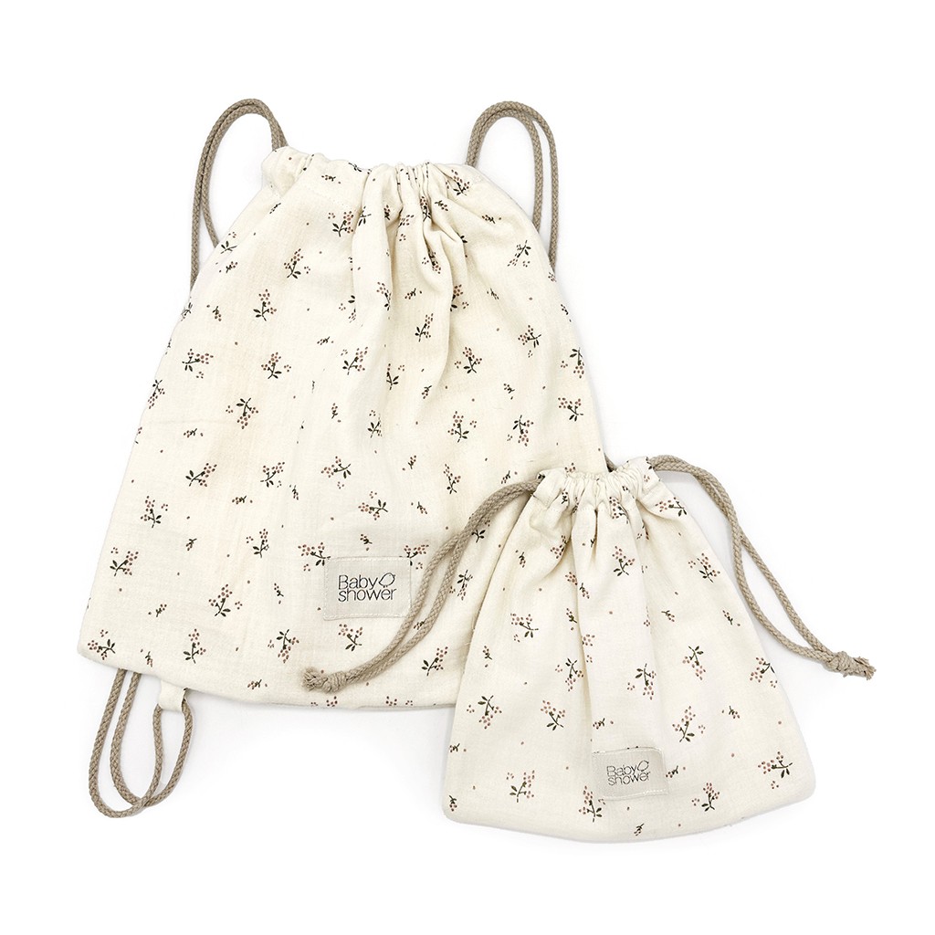 SET 2 PETITS SACS SNACK ROSEBERRY