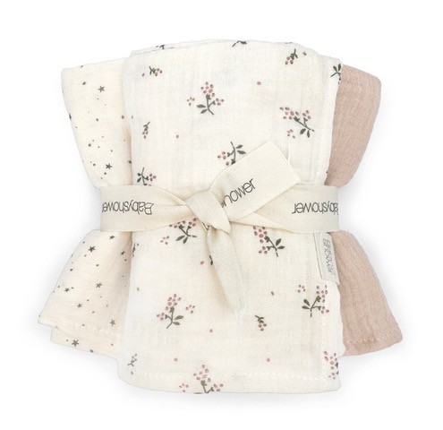 3 MINI SWADDLE SET ROSEBERRY