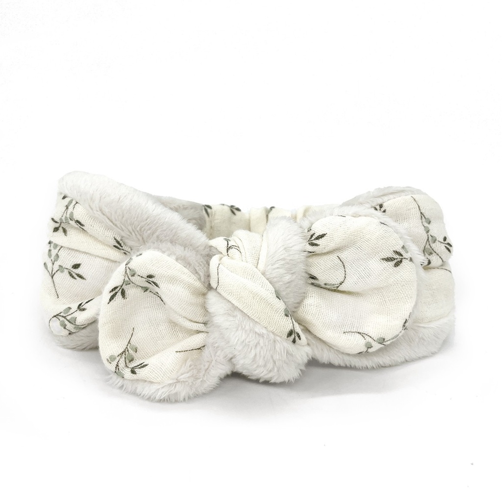 FLEECE BABYTURBAN T3 OLIVE BLOOM