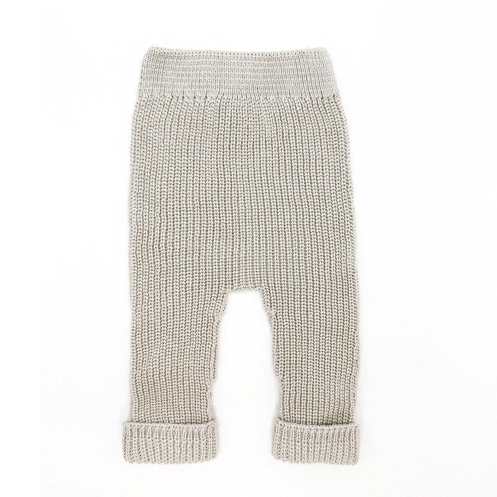 PANTALON BEBE CANALÉ BEIGE T3