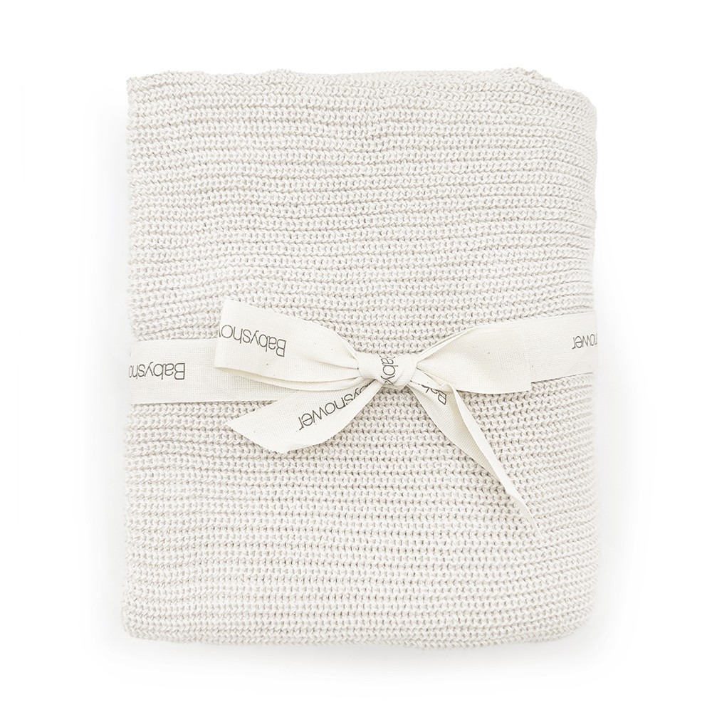 CANALE TRICOT BLANKET IVORY