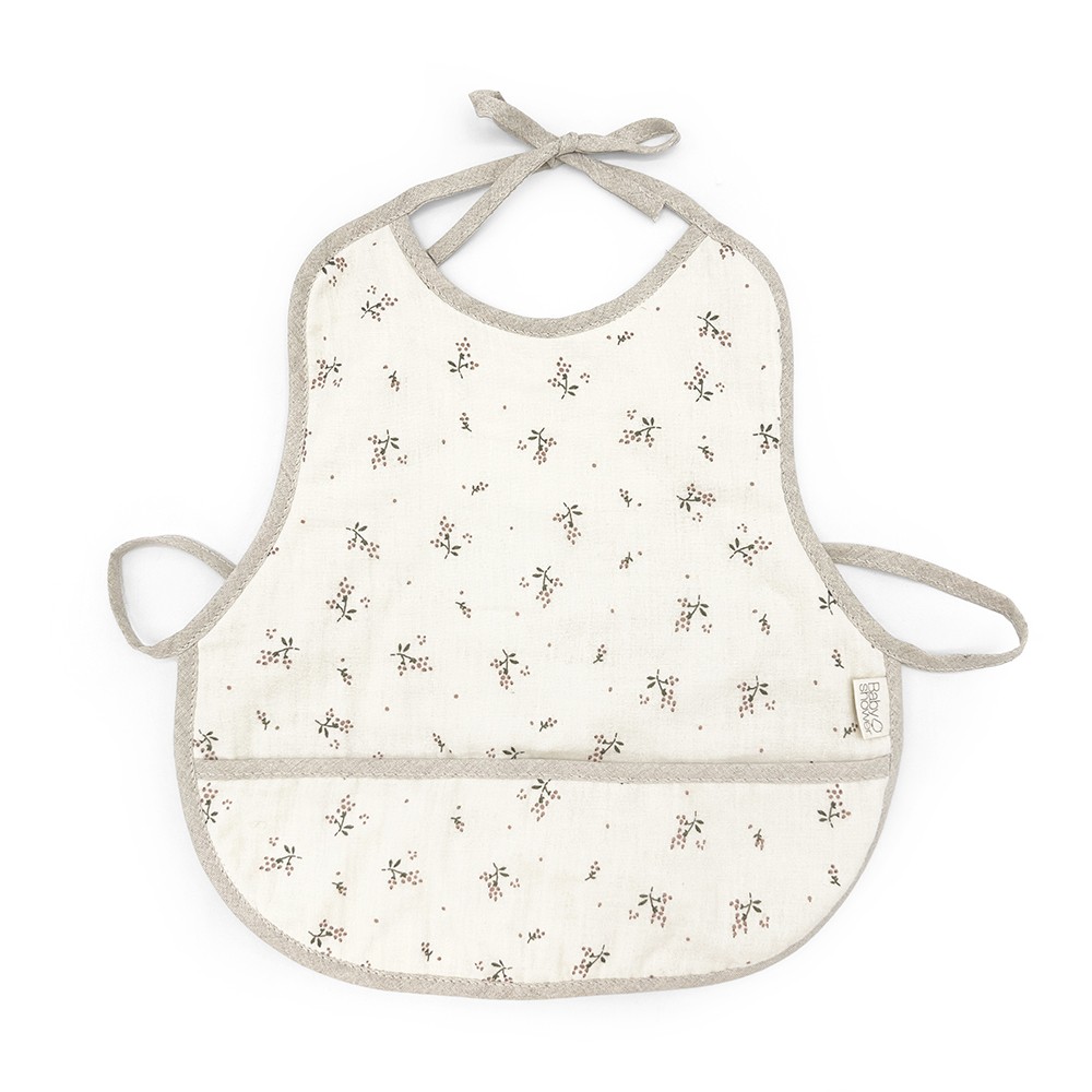 TODDLER MAXI BIB ROSEBERRY