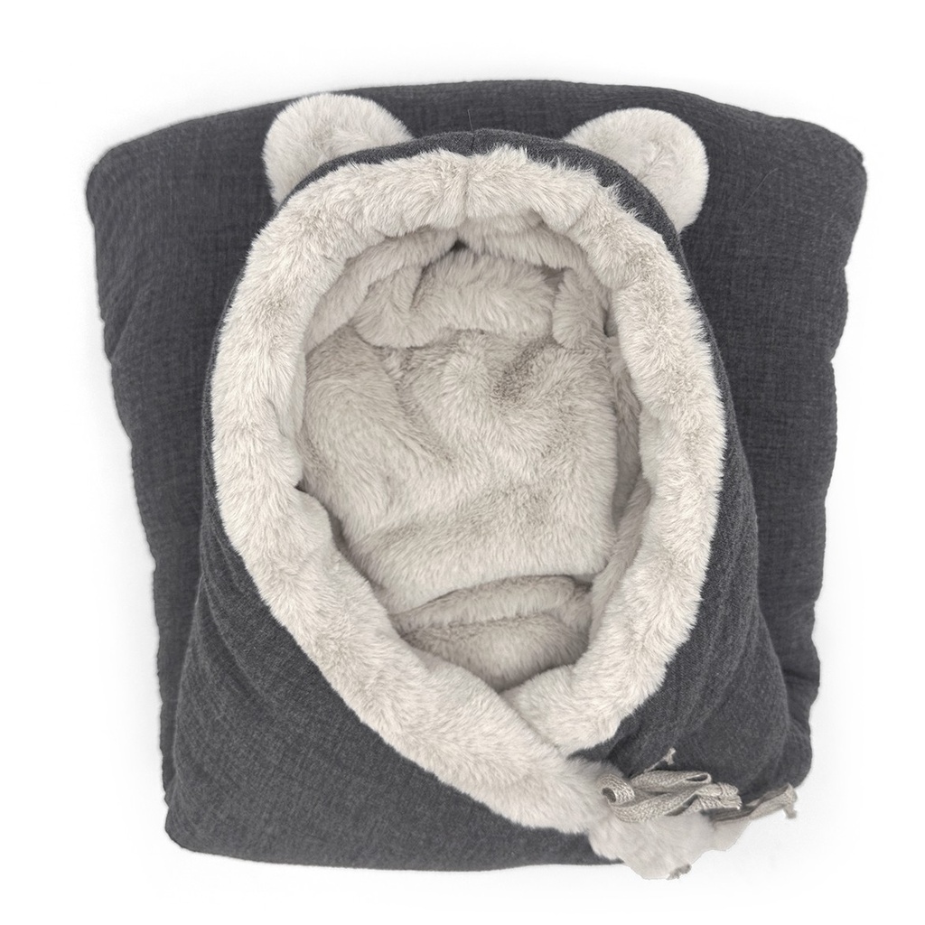 TEDDY ANGEL NEST STORMY GREY