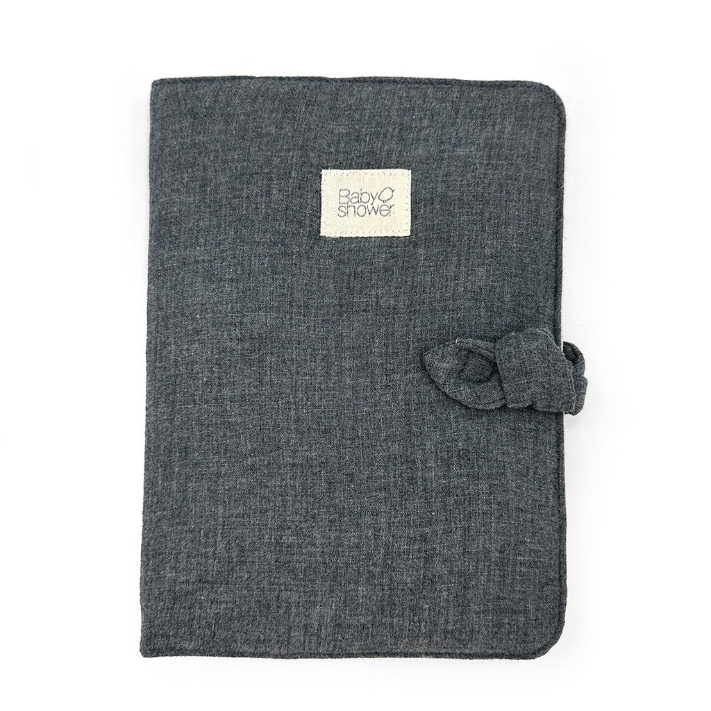 KNOT DOCUMENT FOLDER STORMY GREY