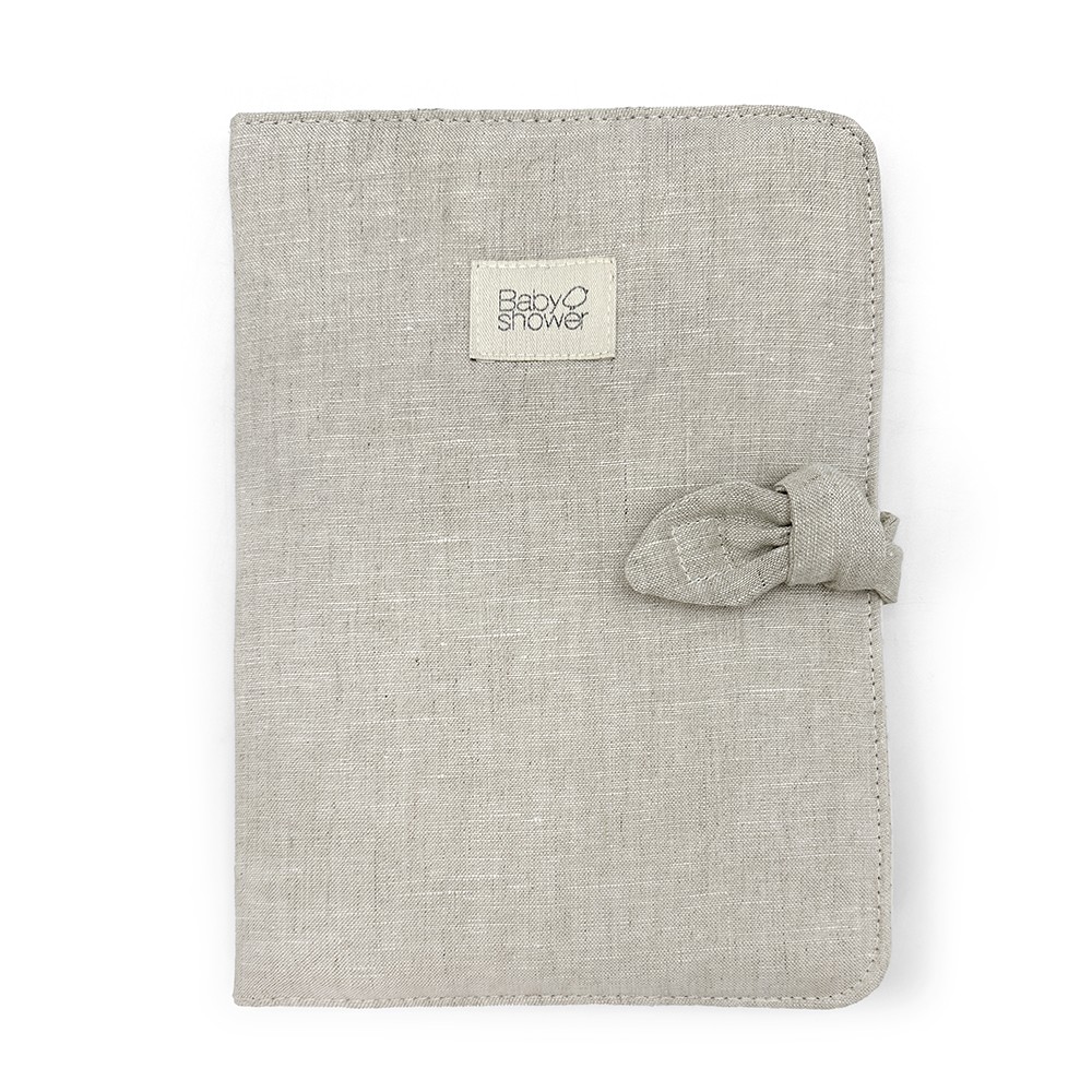 KNOT DOCUMENT FOLDER 100% LINEN