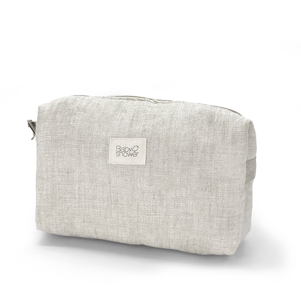 CAMILA TOILETRIES CASE 100% LINEN