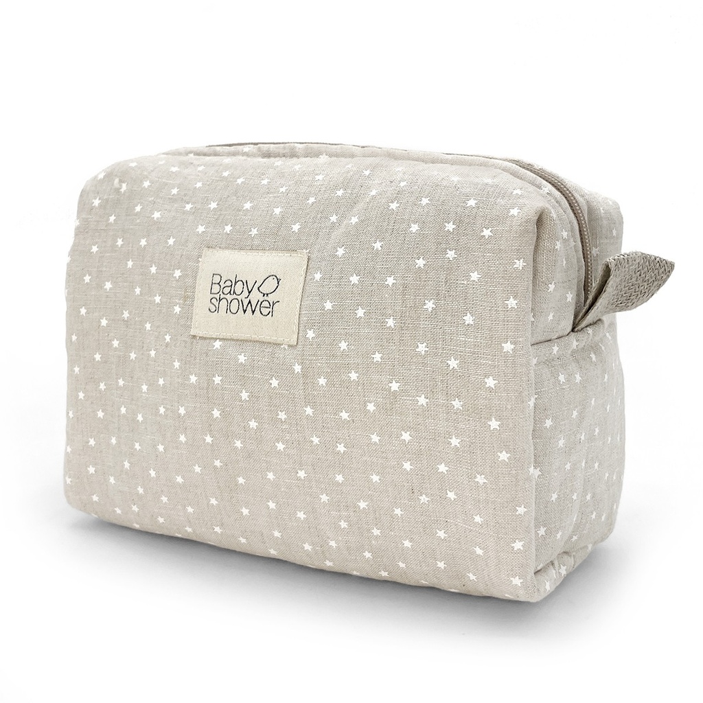 CAMILA TOILETRIES CASE WHITE MINISTARS