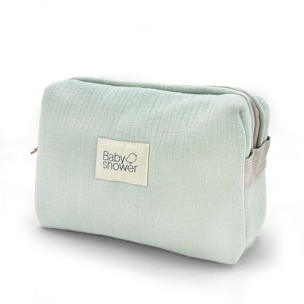 CAMILA TOILETRIES CASE SAGE POWDER