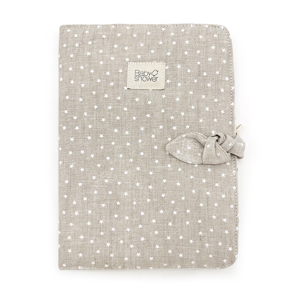 KNOT DOCUMENT FOLDER WHITE MINISTARS