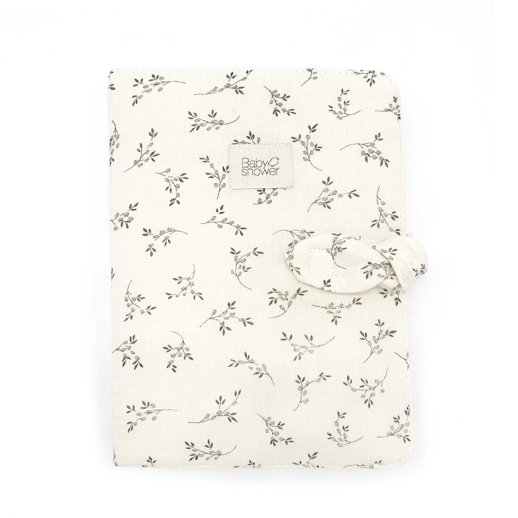 KNOT DOCUMENT FOLDER OLIVE BLOOM