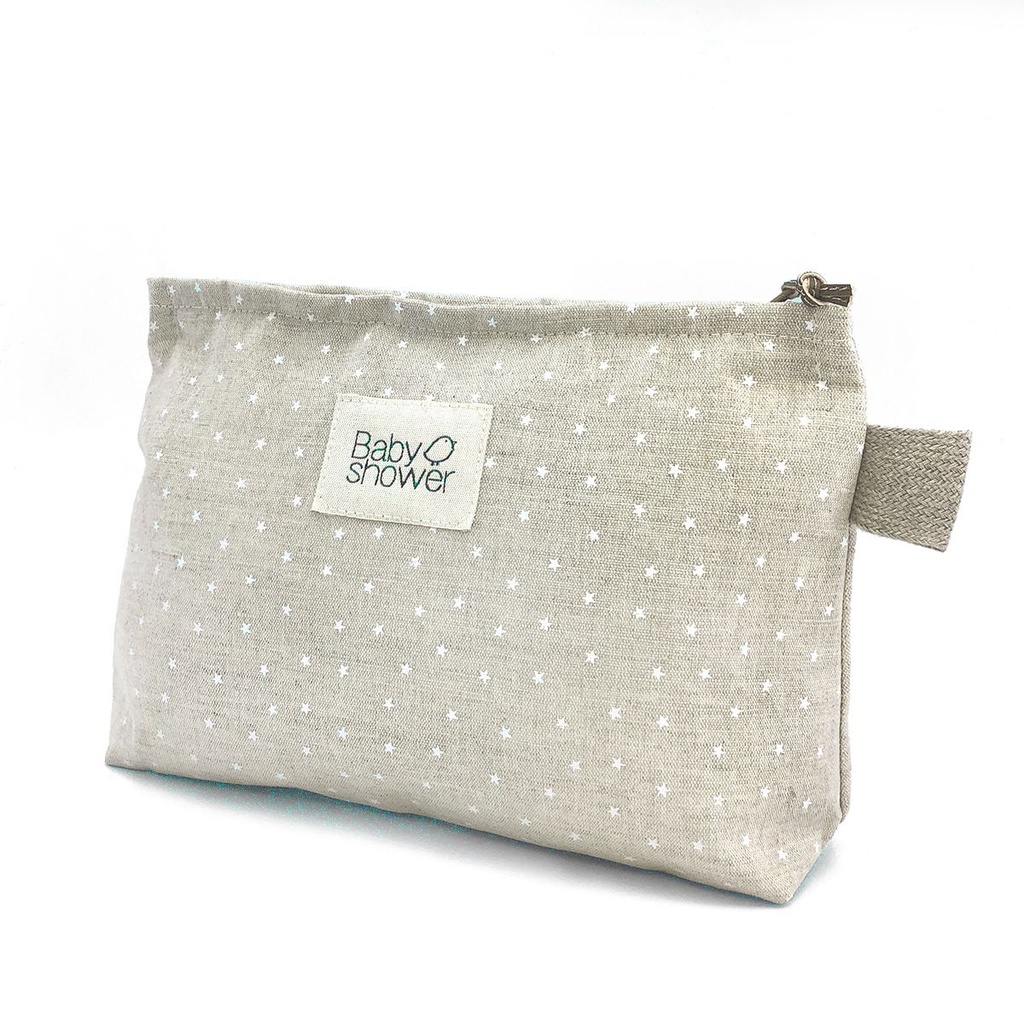 NAPPIES POCHETTE WHITE MINISTARS