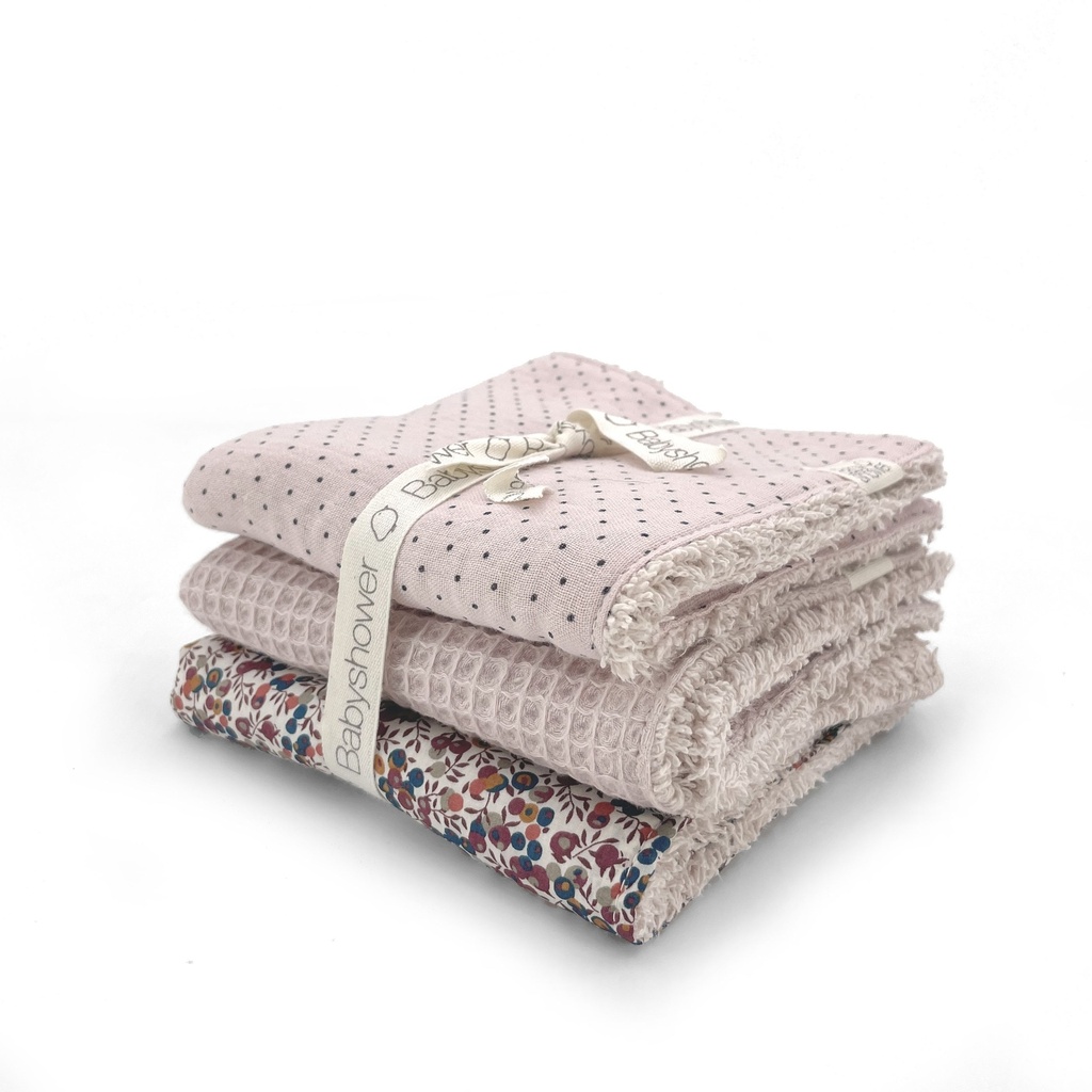 SET 3 MINI-SERVIETTES LIBERTY WILTSHIRE