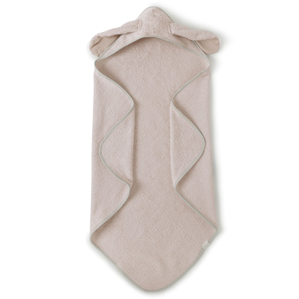 BUNNY BATH CAPE NUDE POWDER