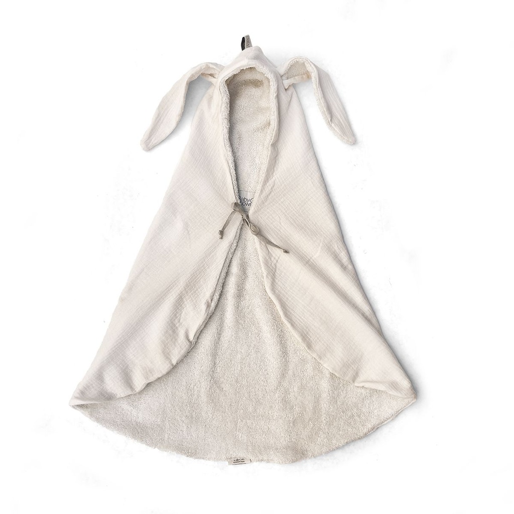 BUNNY SWADDLE IVORY POWDER