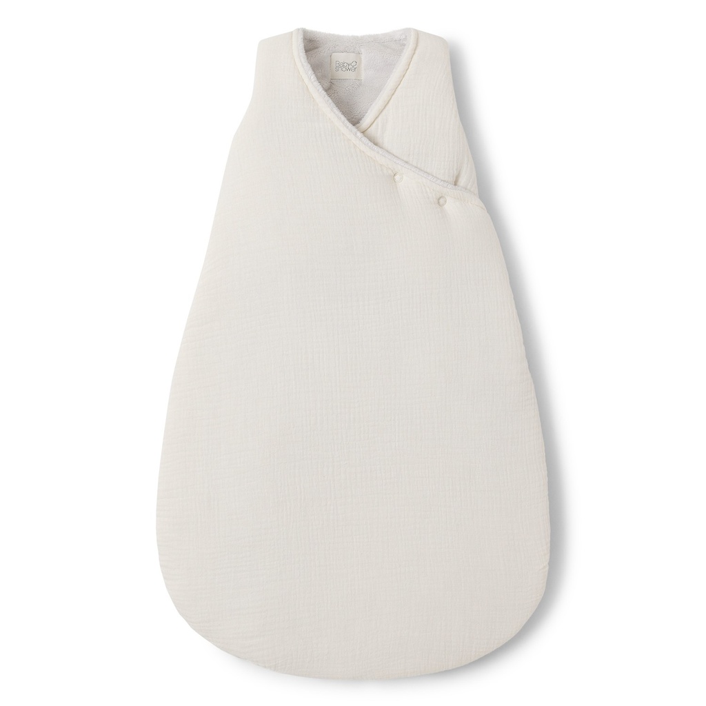FLEECE SLEEPING BAG IVORY POWDER