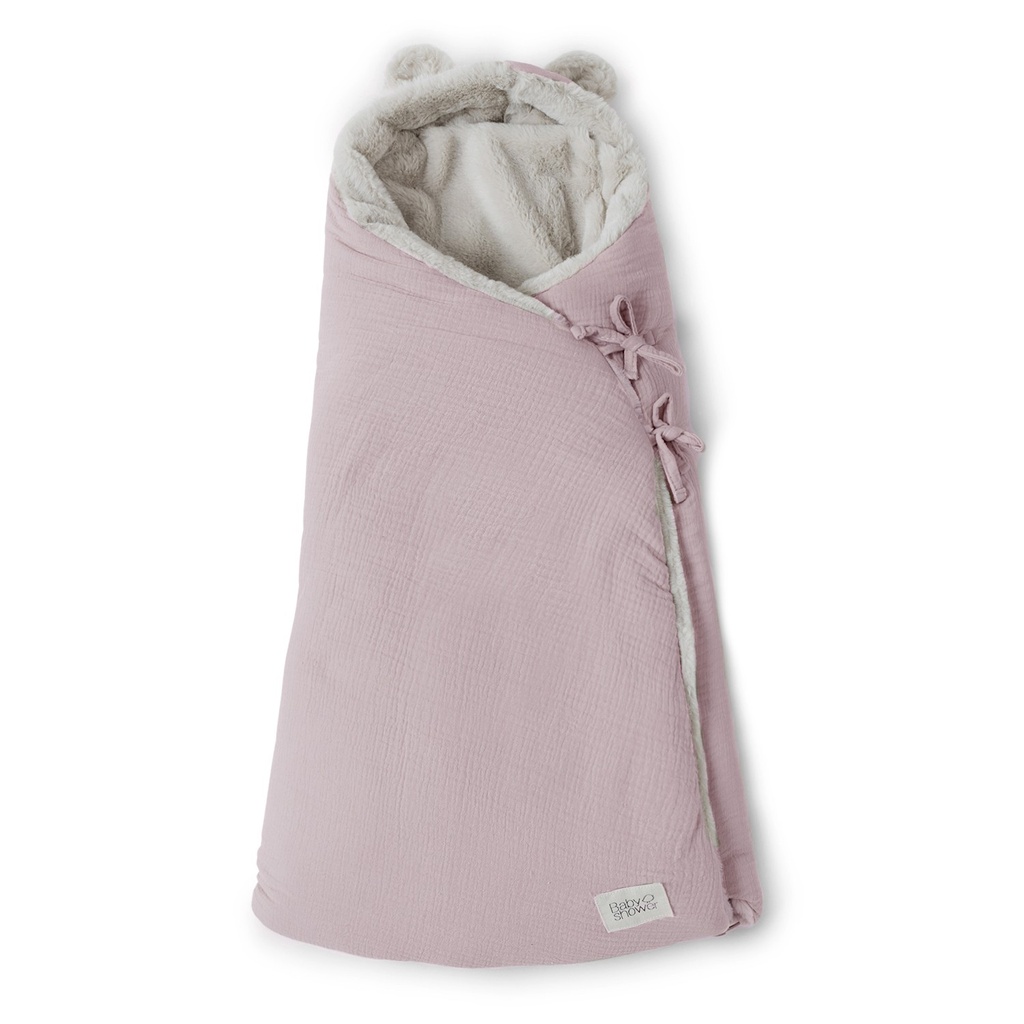 SACO CAPAZO TEDDY NUDE POWDER