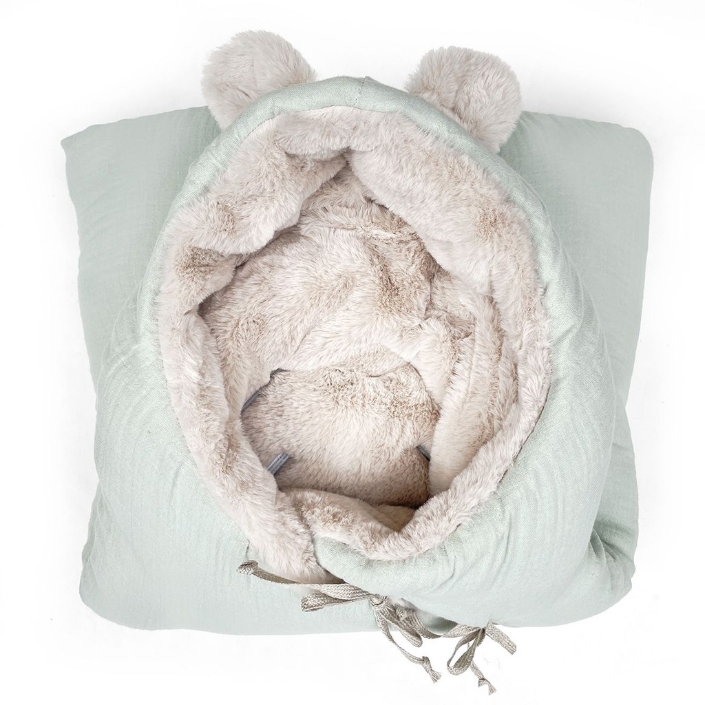 SACO CAPAZO TEDDY SAGE POWDER