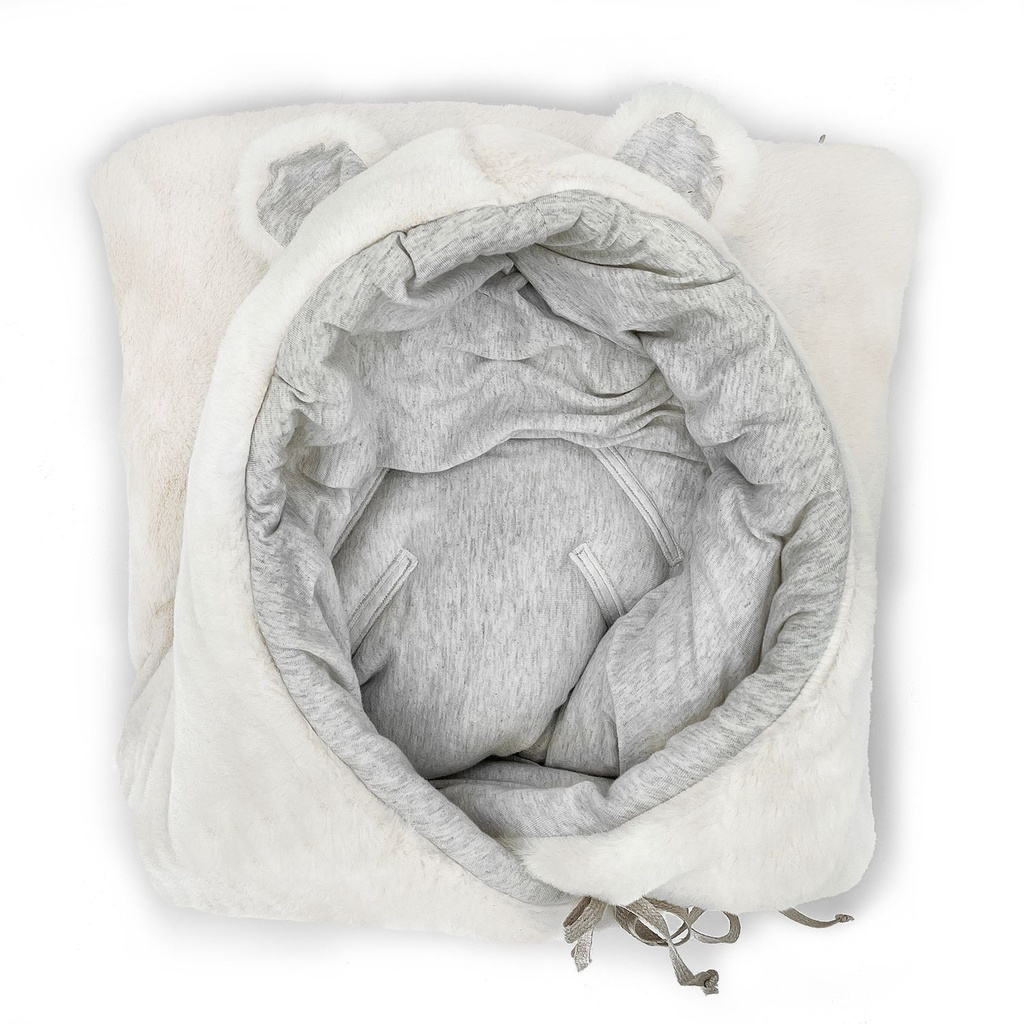 TEDDY ANGEL NEST SNOW FLEECE