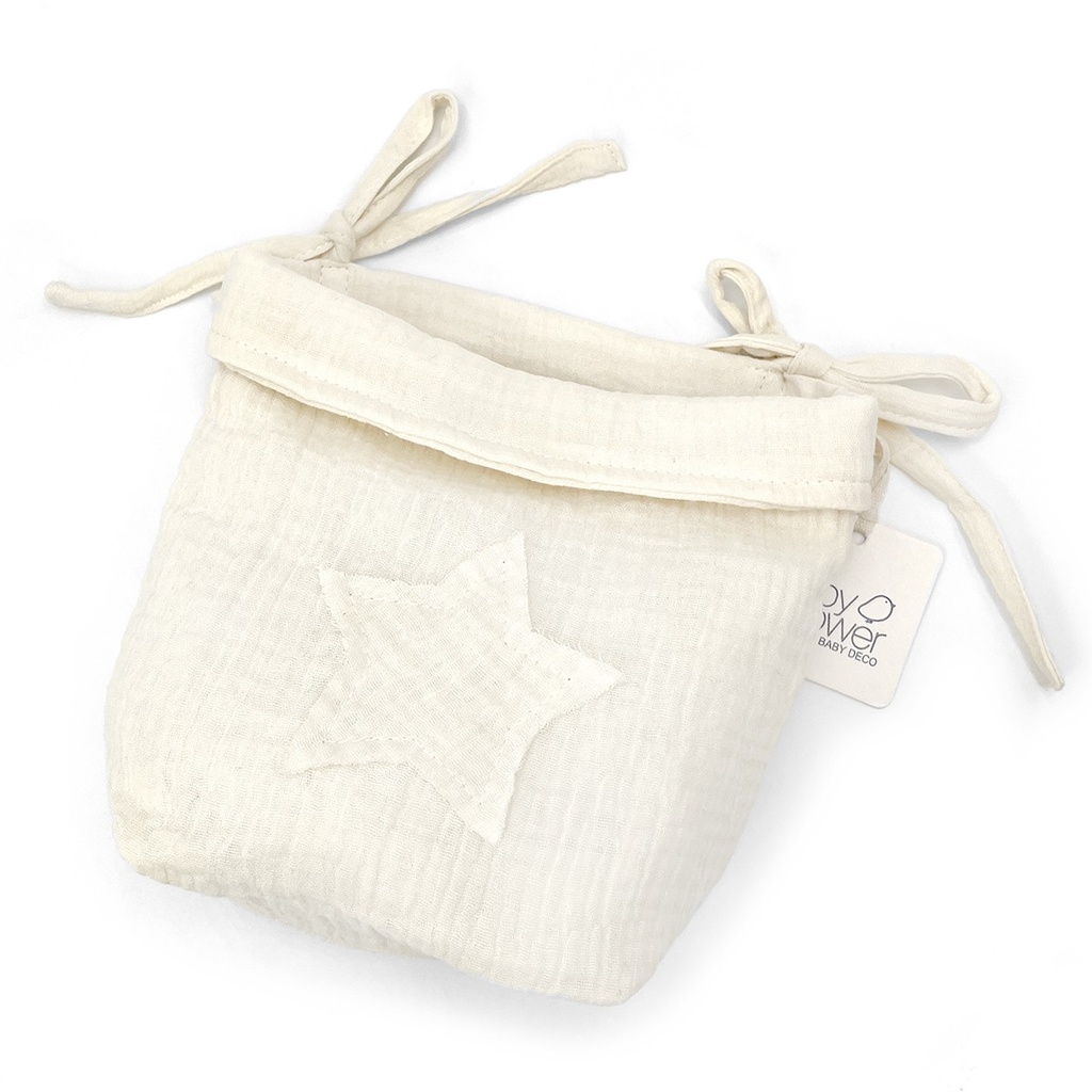 PETIT SAC STAR POWDER IVORY POWDER