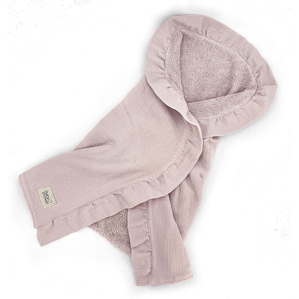 TERRY TOQUILLA SWADDLE NUDE POWDER