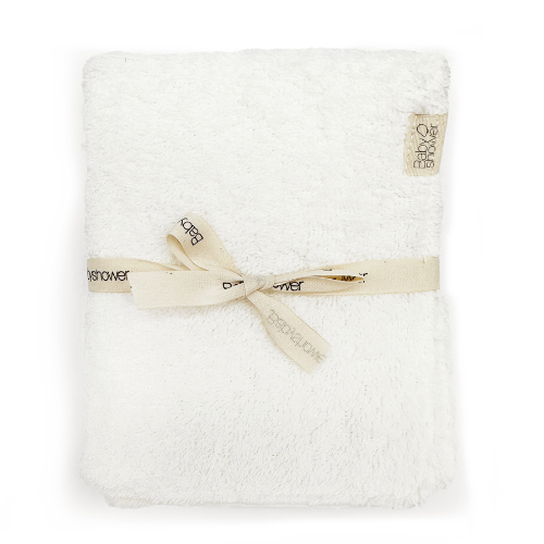 SET 2 PLASTIC COATED TOWELS TERRY OLD WHITE