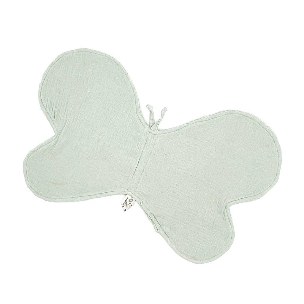 SERVIETTE EPAULE BUTTERFLY SAGE POWDER