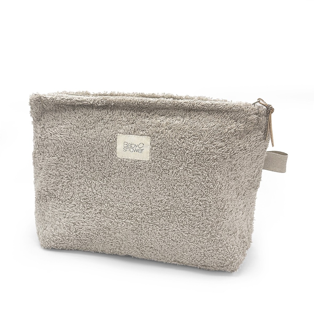 SUPER POCHETTE TERRY ALMOND