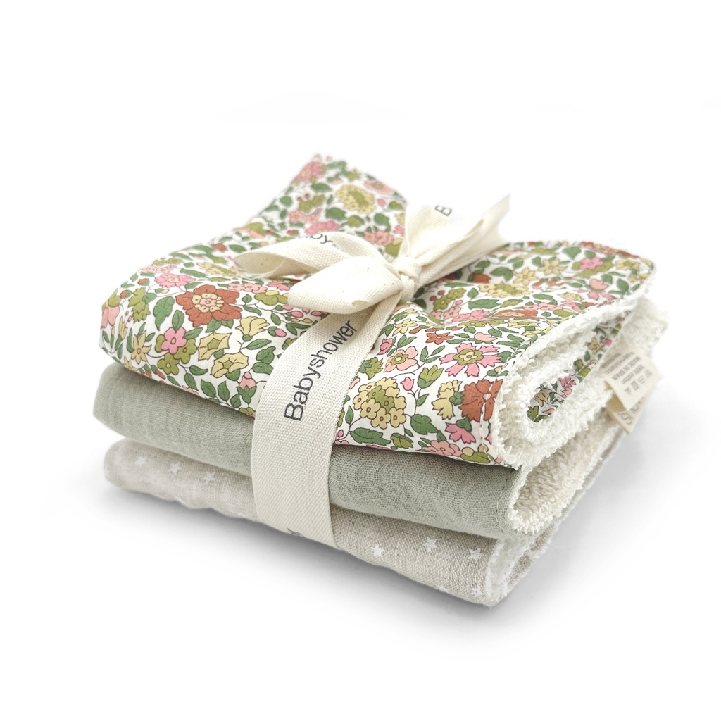 SET 3 MINI-SERVIETTES LIBERTY THERESA