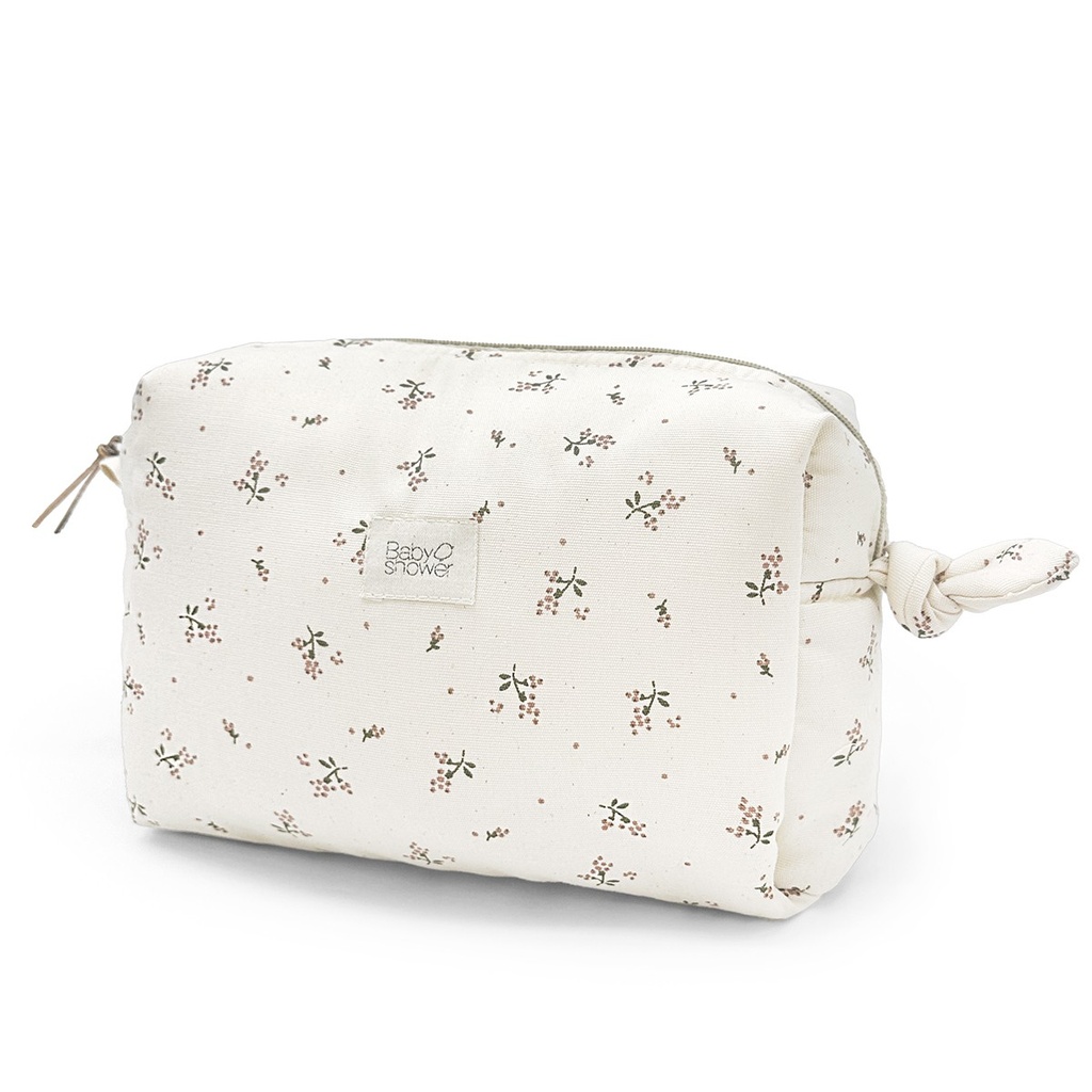 SOPHIE TOILETRIES CASE ROSEBERRY CANVAS