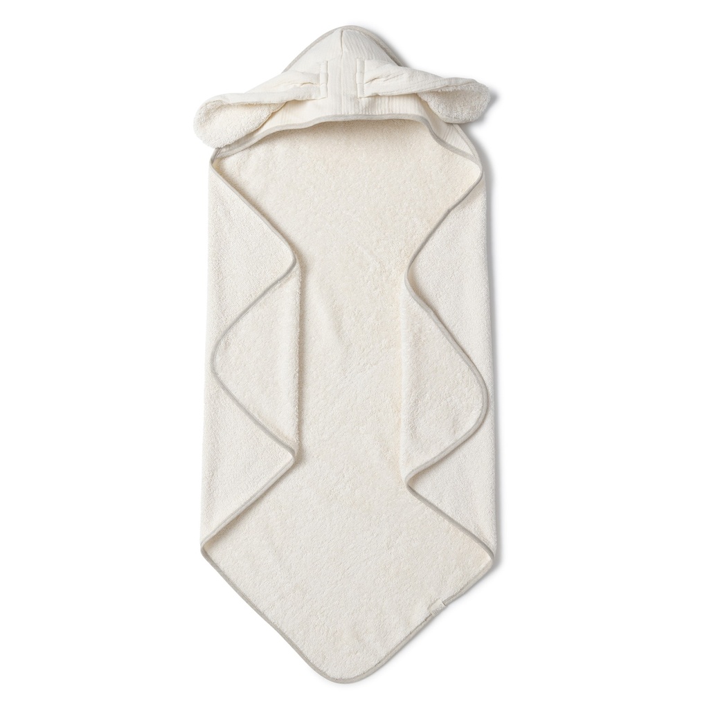 BUNNY BATH CAPE FEEL IVORY