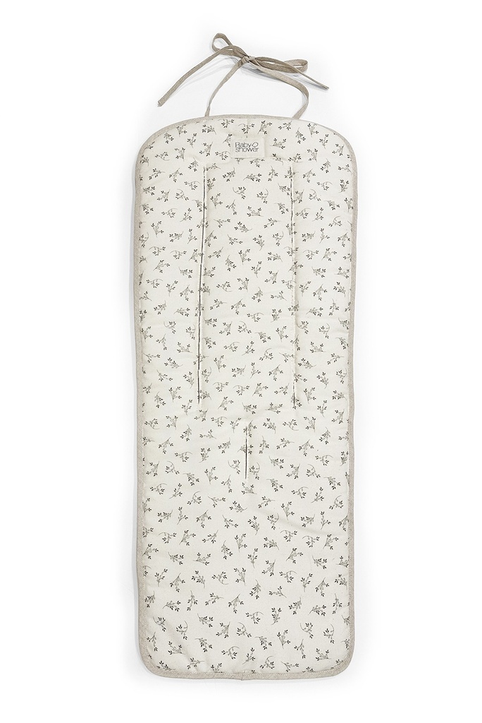 MATELAS POUR POUSSETTE OLIVE BLOOM CANVAS