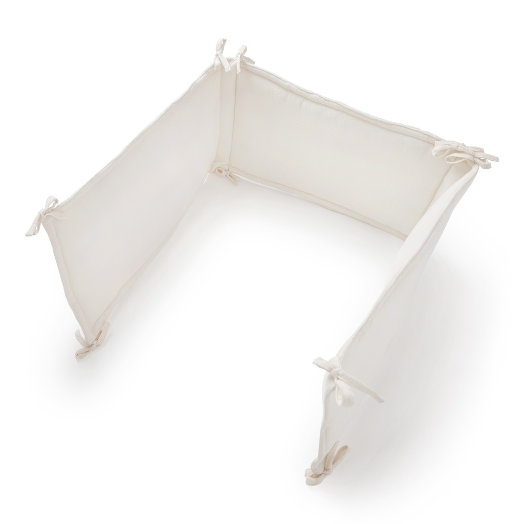 DOUX CRIB LINER IVORY POWDER