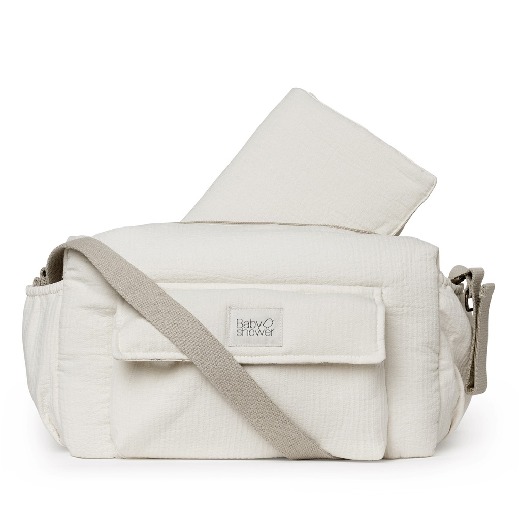 CAMILA STROLLER BAG FEEL IVORY